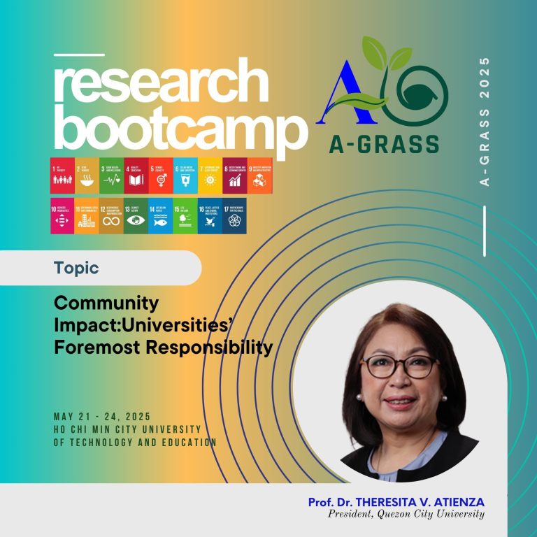 Dr. Atienza Highlights Sustainable Community-Centered Initiative at the A-GRaSS 2025 Research Bootcamp