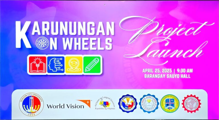 Bgy. Sauyo’s  Karunungan on Wheels: Bringing Learning Closer to Every Child