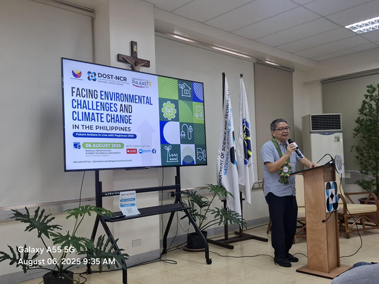 QCU Joins National Forum on Climate Action and PAGTANAW 2050 at Manila Observatory