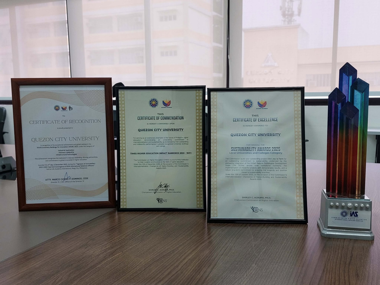 Qcu Ranking QCU Shines at CHED ICONS 2025, Wins Sustainability Award and ...