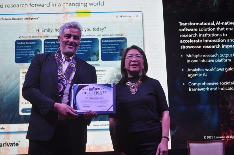 Future of Research: Clarivate’s Dr. Bourghida speaks at I-RISE 2025