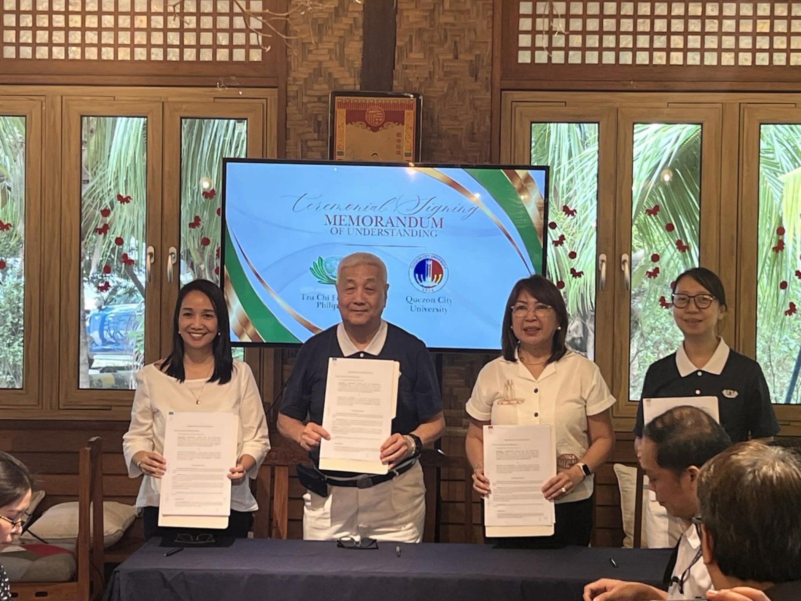QCU Partners with Buddhist Tzu Chi Foundation to Strengthen Student Assistance Program