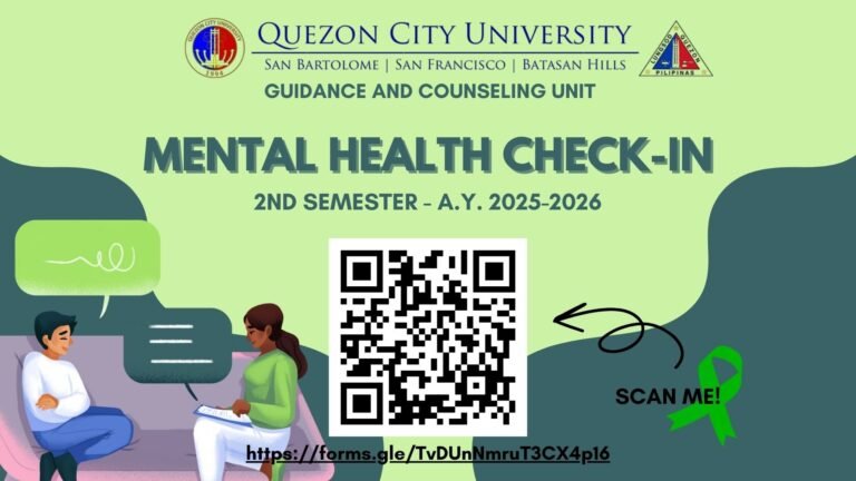 Mental Health First Aid Check-In for QCU Students