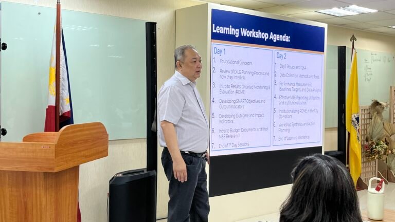 QCU Joins QC LGU Training on Results-Oriented Monitoring and Evaluation