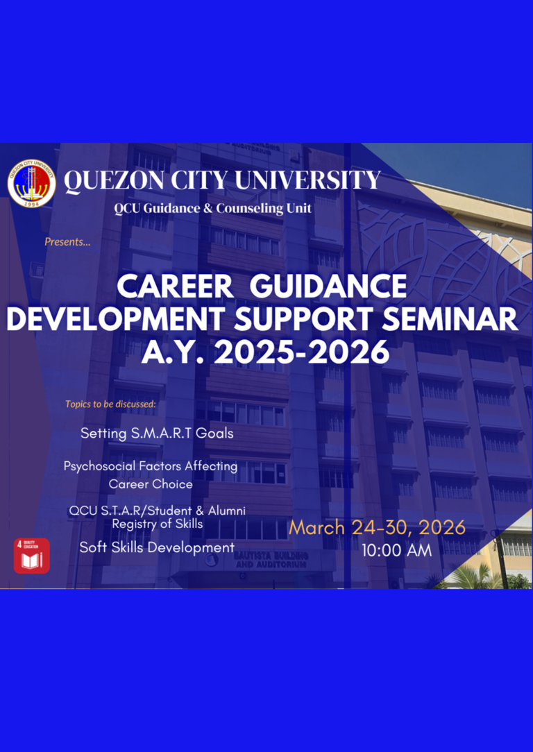 QCU Hosts Career Guidance Development Support Seminar A.Y. 2025-2026