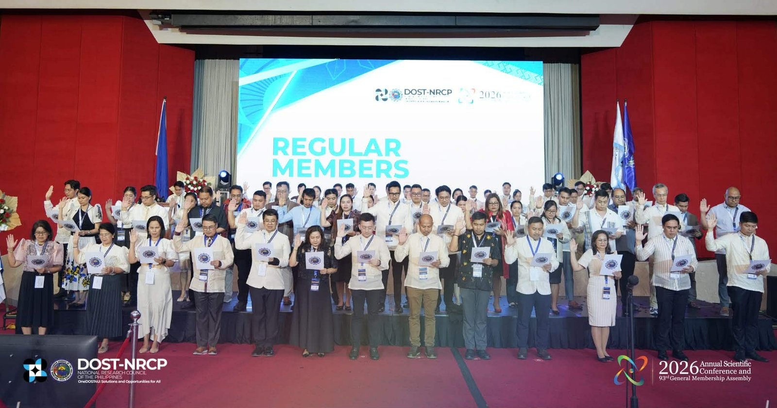 QCU RMO Director Angelito P. Bautista Jr. Inducted at NRCP 93rd General Assembly