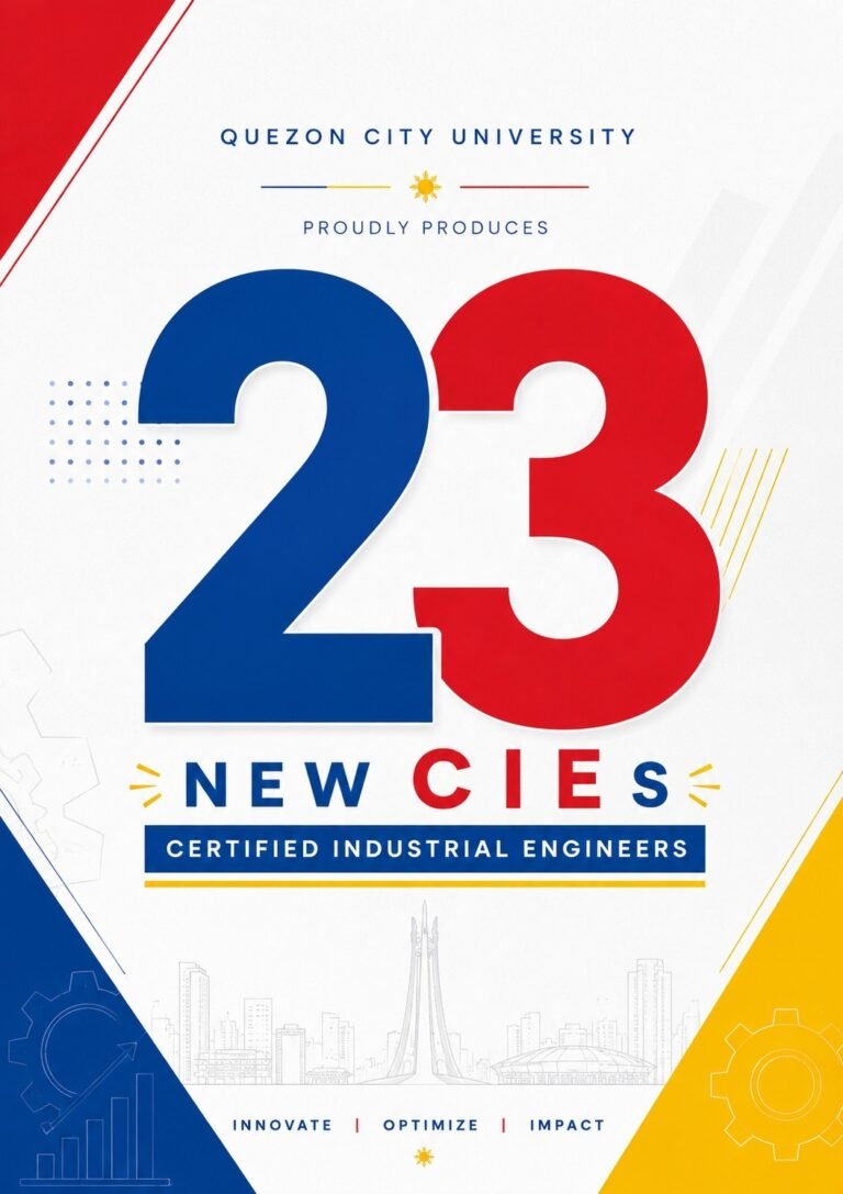 QCU Celebrates New Certified Industrial Engineers in 16th CIE Examination