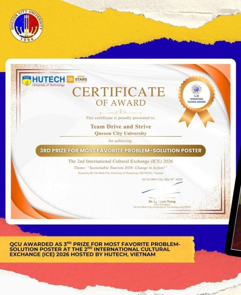 QCU Achieves International Success at HUTECH’s ICE Programme 2026 