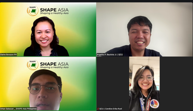 QCU Explores Research Partnership with SHAPE Asia to Support Healthy Food Retail Initiative (Online)  
