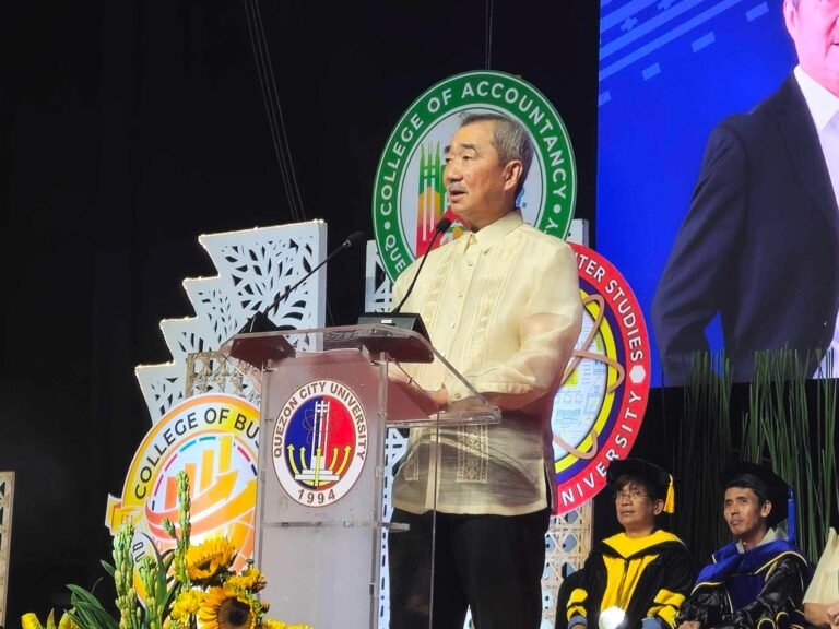 Education as the Great Equalizer: SM Prime Holdings Chairman Hans Sy Shares His Father’s Legacy with QCU Graduates