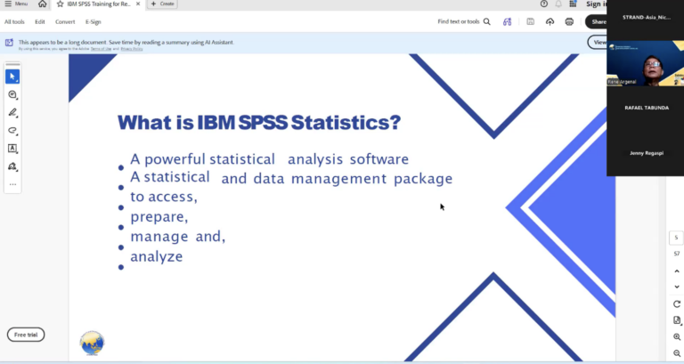 QCU Researchers Strengthen Quantitative Research Skills Through IBM SPSS Training