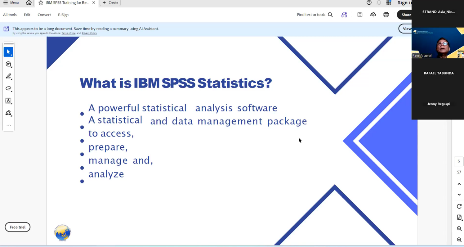 QCU Researchers Strengthen Quantitative Research Skills Through IBM SPSS Training