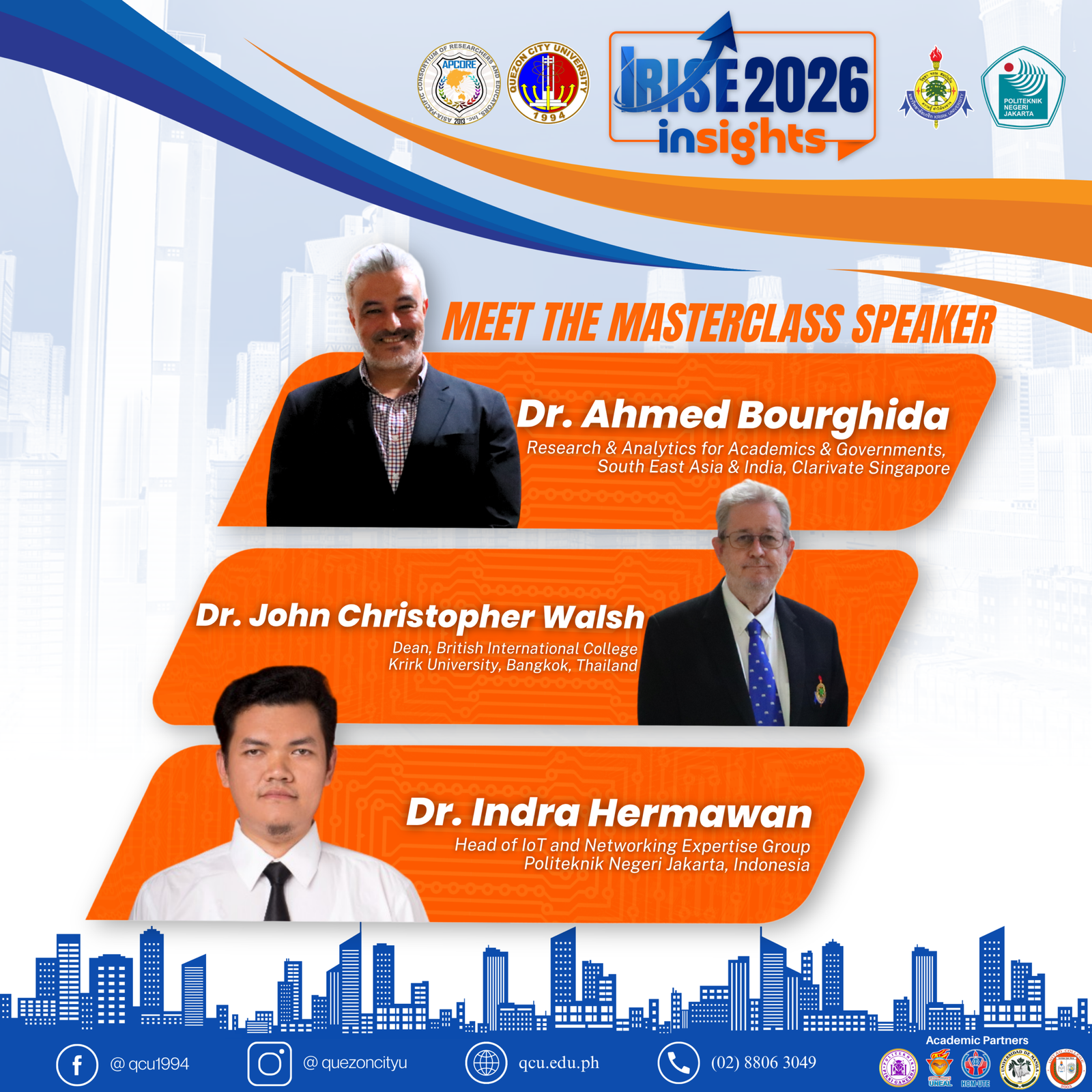 QCU to Host International Experts for I-RISE 2026 Insights Masterclasses