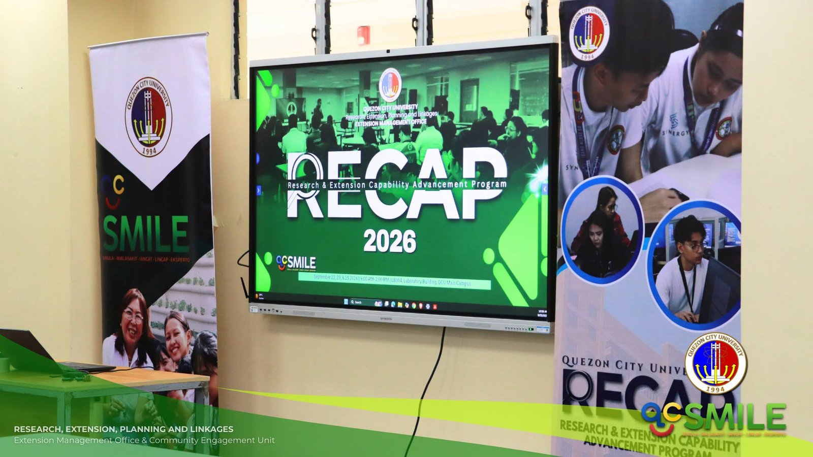 QCU Strengthens Extension Initiatives through RECAP