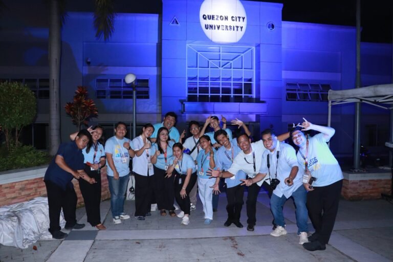 QCU Lights Up Blue in Support of Mental Health Awareness