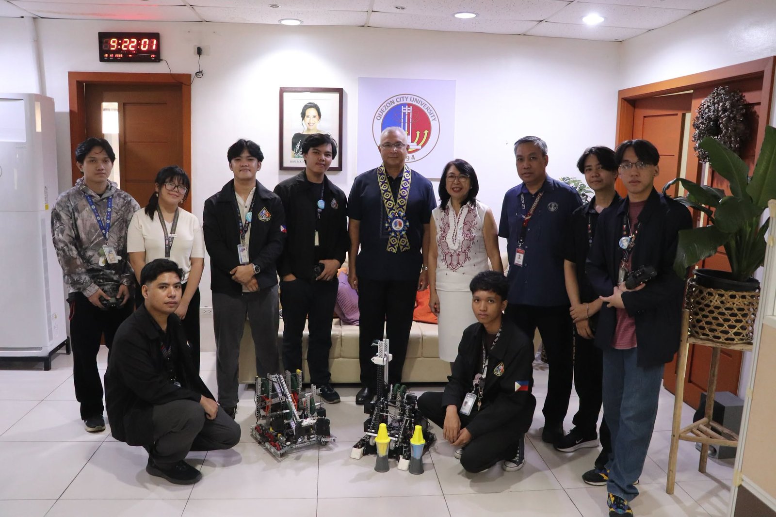QCU Showcases Student Robotics Innovations During PMA Visit